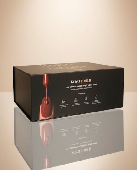 مجموعة كويو تاتش | مصباح تجفيف كويو + 7 ألوان طلاء أظافر… مجموعة مانيكير احترافية للاستخدام المنزلي من "KOYO TOUCH"