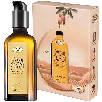 زيت الارجان الطبيعي لشعر صحي قوي كثيف