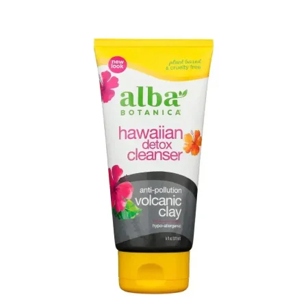 غسول وجه البا بوتانيكا ALBA BOTANICA ديتوكس بالطين البركاني