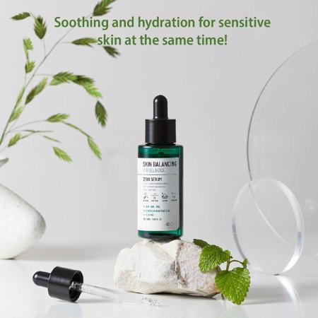 Skin Balancing Centella Asiatica Zero Serum سير يحفز انتاج الكولاجين إزالة حب الشباب وتجديد خلايا الجلد والتخفيف الفوري من الالتهاب والتهيج و وتفتيح البقع الداكنة، وتوحيد لون البشرة، ويساعد على جعل البشرة صحية ومشرقة