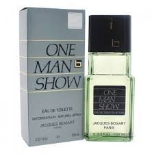 ون مان شو" (One Man Show) من جاك بوجارت (Jacques Bogart)، وهو عطر رجالي كلاسيكي