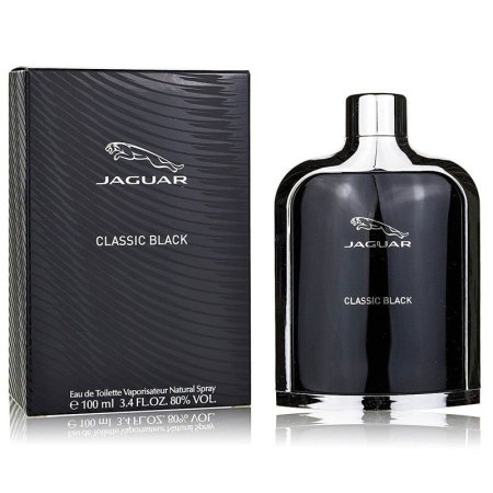 عطر "جاكوار كلاسيك بلاك أو دو تواليت" للرجال، وهو عطر شرقي - فوجير يتميز بالأناقة والجاذبية