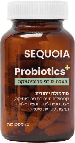 كبسولات Sequoia Probiotics+ هي تركيبة بروبيوتيك متقدمة تحتوي على 12 سلالة من البكتيريا الصديقة، بالإضافة إلى مكونات طبيعية أخرى لدعم صحة الجهاز الهضمي والمناعة.