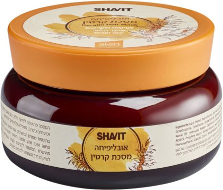 ماسك الكيراتين" (Shavit Oblipicha Keratin Mask)، وهو قناع للشعر مخصص لترميم وتقوية الشعر الضعيف والتالف.  يُعد هذا القناع مناسبًا للشعر الجاف والتالف، وللشعر بعد علاجات فرد الشعر والعلاجات الكيميائية