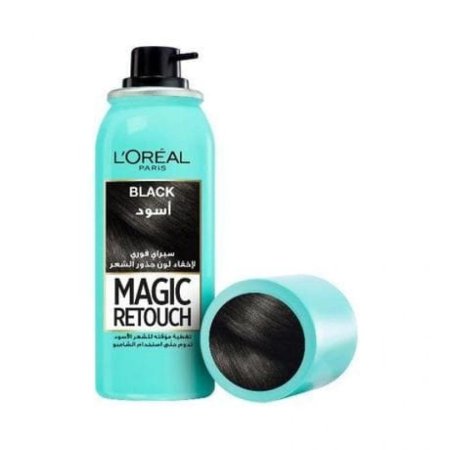 صبغة بخاخ تلوين الشعر السحري الفوري  متوفر بأربع درجات لون مختلفة