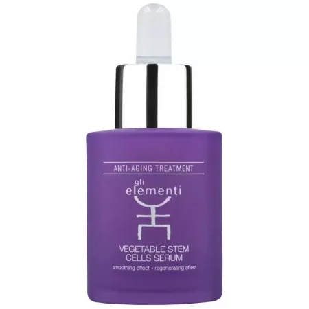 سيروم شد الوجه "gli elementi Vegetable Stem Cells Serum" المضاد للشيخوخة.