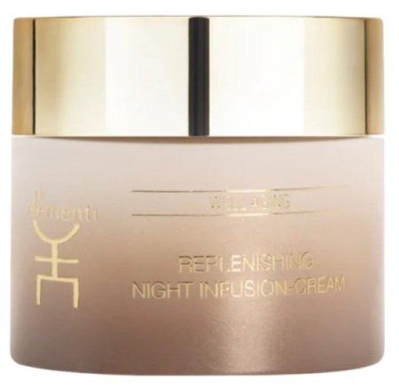 كريم ليلي مجدد للبشرة (Night Infusion Cream) من Gli Elementi، وهو جزء من مجموعة "WELL AGING