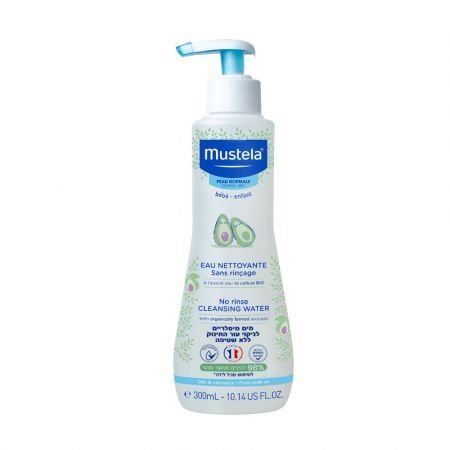 ماء منظف بدون شطف للأطفال من موستيلا (Mustela No Rinse Cleansing Water).