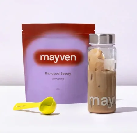 كابتشينو مشروب طاقة صحي خالٍ من الكافيين