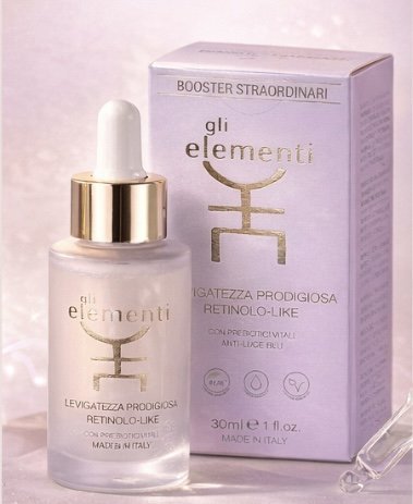 سيروم الريتينول سيروم تنعيم بشرة الوجه من Gli Elemnti "سيروم فائق النعومة